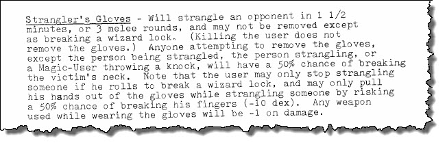 Stranglers Gloves