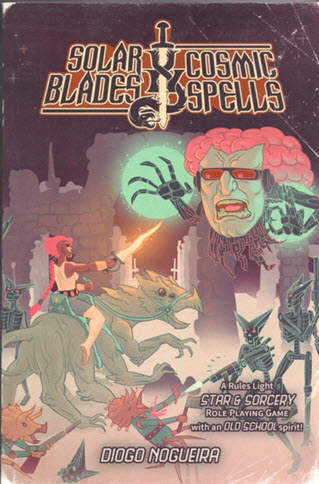 Cover of Solar Blades and Cosmic Spells